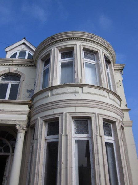 This large house in Belfast was suffering from a dry rot problem, rising damp & woodworm 